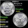 Image 1 : 1889-o Morgan Dollar $1 Grades Select Unc
