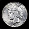 Image 2 : 1927-p Peace Dollar $1 Grades Select Unc