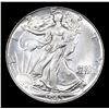 Image 2 : 1945-p Walking Liberty Half Dollar 50c Grades GEM Unc