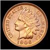 Image 2 : 1906 Indian Cent 1c Grades Unc Details