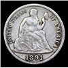 Image 2 : 1891-s Seated Liberty Dime 10c Grades vf++