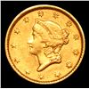 Image 2 : 1853 Gold Dollar TY 1 $1 Grades Choice AU/BU Slider+