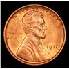 Image 2 : 1911-p Lincoln Cent 1c Grades GEM+ Unc RB