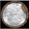 Image 2 : ***Auction Highlight***  AU/BU Slider Brinks Shotgun Morgan $1 Roll 1904 & P Ends Virtually UNC (fc)