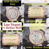 ***Auction Highlight*** Old Casino 50c Roll $10 Halves Las Vegas Casino Golden Nugget 1941 Walker & 
