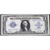 Image 2 : 1923 $1 large size Blue Seal Silver Certificate, Fr-237 Signatures of Speelman & White Grades xf+
