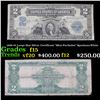 1899 $2 Large Size Silver Certificate "Mini-Portholes" Speelman-White Grades f+