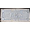 Image 3 : 1864 $10 Confederate Note, T-68 Grades vf++