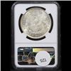 Image 3 : 1921-p Morgan Dollar 1 Graded ms66 By NGC