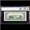 Image 3 : ***Auction Highlight*** PCGS 1950A $20 FRN Mint Error Prined Foldover Error Chicago, IL Graded au58 