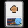 Image 3 : NGC 1953-s Lincoln Cent 1c Graded ms66 rd By NGC