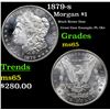 Image 1 : 1879-s Morgan Dollar $1 Grades GEM Unc