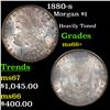 Image 1 : 1880-s Morgan Dollar $1 Grades GEM++ Unc