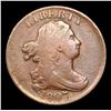 Image 2 : 1807 Draped Bust Half Cent C-1 1/2c Grades vf++