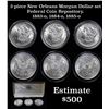 Image 1 : 3 piece New Orleans Morgan Dollar set Federal Coin Repository