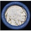 Image 2 : Buffalo Nickel Shotgun Roll in old Bell Telephone Bank Wrapper 1924 & s Mint Ends