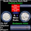 Image 1 : Buffalo Nickel Shotgun Roll in old Bell Telephone Bank Wrapper 1930 & s Mint Ends