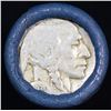 Image 2 : Buffalo Nickel Shotgun Roll in old Bell Telephone Bank Wrapper 1930 & s Mint Ends