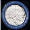 Image 2 : Buffalo Nickel Shotgun Roll in old Bell Telephone Bank Wrapper 1916 & d Mint Ends
