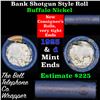 Image 1 : Buffalo Nickel Shotgun Roll in old Bell Telephone Bank Wrapper 1923 & d Mint Ends