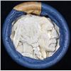 Image 2 : Buffalo Nickel Shotgun Roll in old Bell Telephone Bank Wrapper 1923 & d Mint Ends