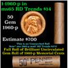Image 1 : Shotgun Lincoln 1c roll, 1960-p 50 pcs Brandt Wrapper
