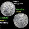Image 1 : 1921-s Morgan Dollar $1 Grades Select Unc