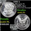 Image 1 : 1881-s Morgan Dollar $1 Grades GEM Unc PL
