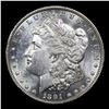Image 2 : 1891-p Morgan Dollar $1 Grades Select Unc