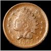Image 2 : 1863 Indian Civil War Token 1c Grades Select Unc BN