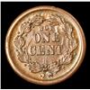 Image 3 : 1863 Indian Civil War Token 1c Grades Select Unc BN