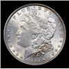 Image 2 : 1885-p Rainbow Toned Morgan Dollar $1 Grades Select+ Unc