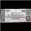 Image 2 : 1864 $20 Confederate Note, T-67 Grades xf