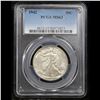 Image 2 : PCGS 1942-p Walking Liberty Half Dollar 50c Graded ms63 By PCGS
