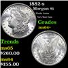 Image 1 : 1882-s Morgan Dollar 1 Grades Choice+ Unc