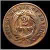 Image 3 : 1869 Two Cent Piece 2c Grades vf details