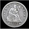Image 2 : 1853-p Arrows & Rays Seated Liberty Quarter 25c Grades vf details
