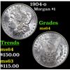 Image 1 : 1904-o Morgan Dollar $1 Grades Choice Unc