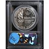 Image 3 : Proof 1996-p Olympic Tennis Modern Commem Dollar $1 Graded GEM++ Proof Deep Cameo By USCG