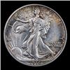 Image 2 : 1916-p Walking Liberty Half Dollar 50c Graded Select Unc By USCG