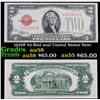 Image 1 : 1928F $2 Red seal United States Note Grades Choice AU/BU Slider