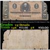 Image 1 : February 17th, 1864 $1 Confederate States Of America T-71 CSA Clement C. Clay Grades vg, very good