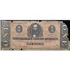 Image 2 : February 17th, 1864 $1 Confederate States Of America T-71 CSA Clement C. Clay Grades vg, very good
