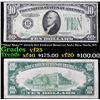 Image 1 : **Star Note** 1934A $10 Federal Reserve Note New York, NY Grades vf+