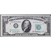Image 2 : **Star Note** 1950B $10 Green Seal Federal Reseve Note  Grades Choice AU/BU Slider.