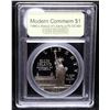 Image 2 : Proof 1986-s Liberty Modern Commem Dollar $1 Graded GEM++ Proof Deep Cameo By USCG