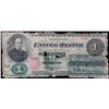 Image 2 : 1862 $1 Large Size Legal Tender Note Fr-16C "The GreenBack" Grades g details