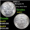 Image 1 : 1901-o Morgan Dollar $1 Grades Choice+ Unc