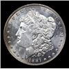Image 2 : 1887-p Morgan Dollar $1 Grades Choice Unc PL