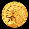 Image 2 : 1927-p Gold Indian Quarter Eagle $2 1/2 Grades Select+ Unc